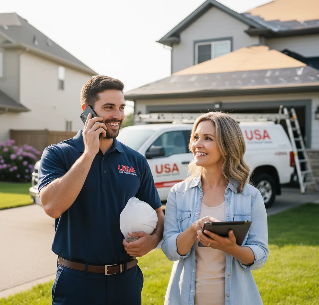 USA Roof Repair Experts customer support in Gunnison